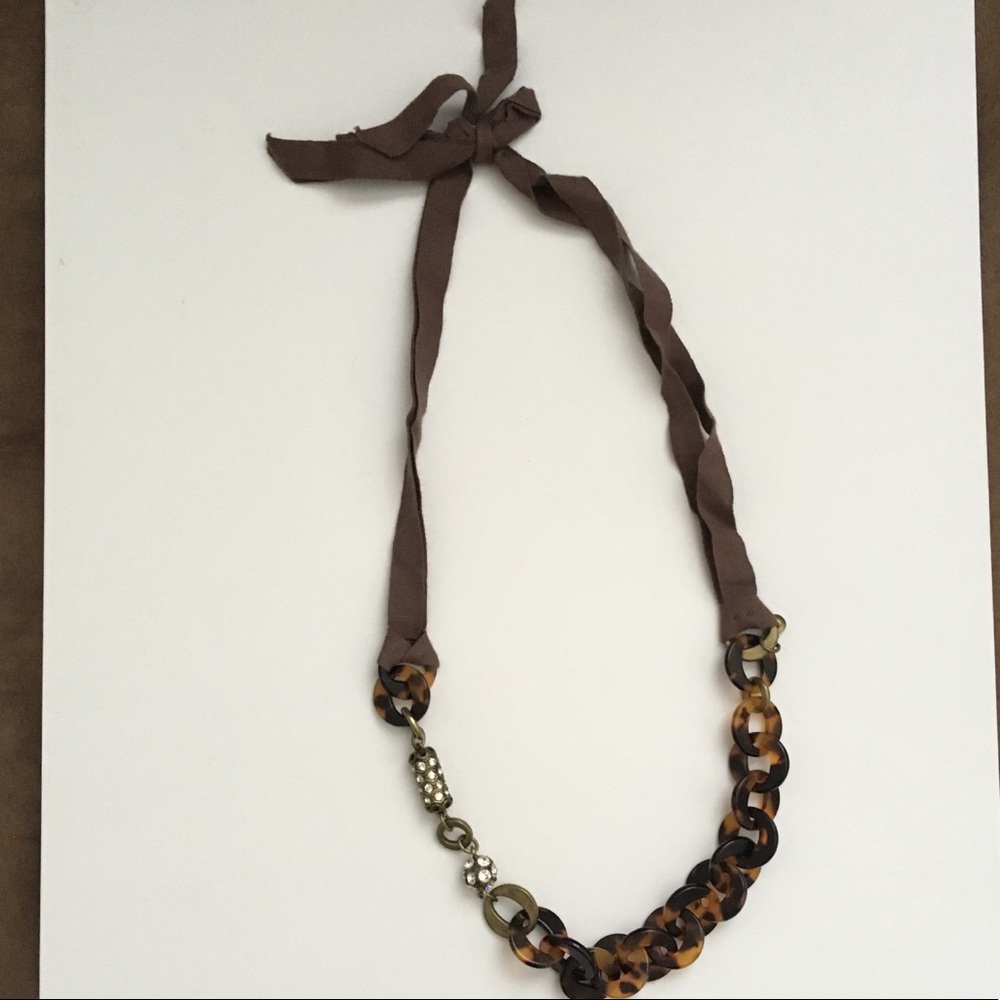 Tortoise Statement Necklace - image 1